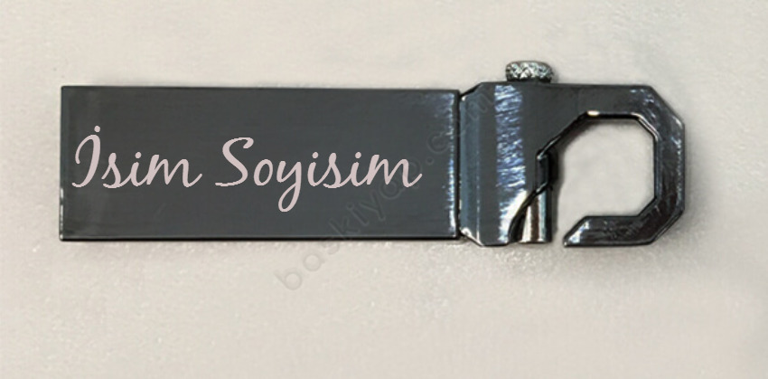 Kendin Tasarla Black Metal Usb Bellek | 32 Gb online tasarla