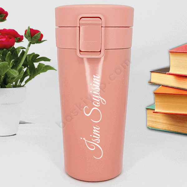 Kendin Tasarla Çelik Süzgeçli Termos online tasarla