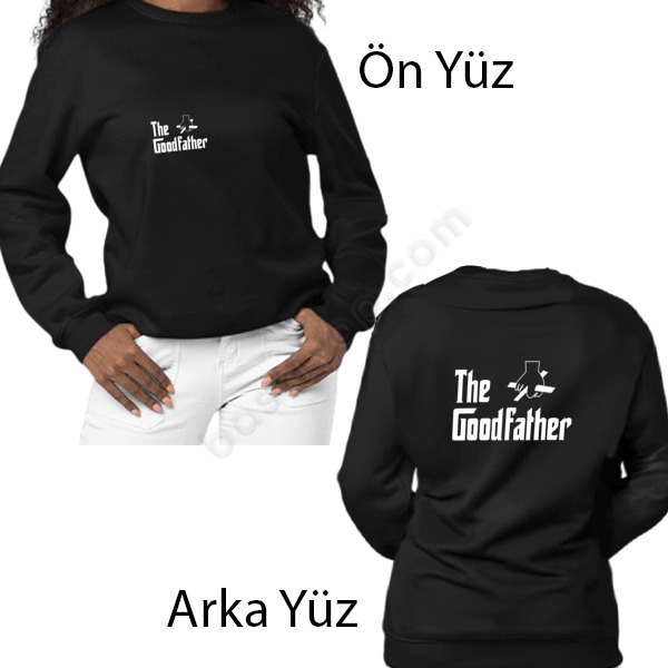 Kendin Tasarla Siyah Sweatshirt online tasarla