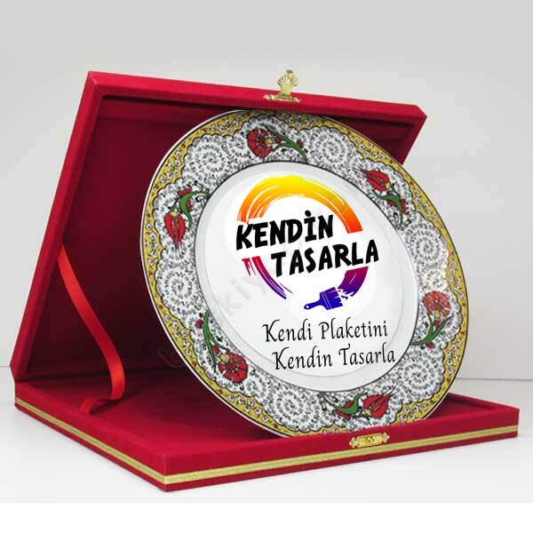 Kendin Tasarla Terfi Plaketi online tasarla