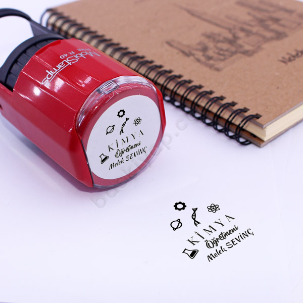 Kimya Öğretmen Kaşesi online tasarla