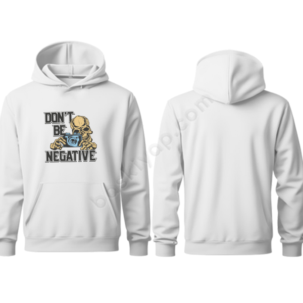 Kişiye Özel Baskılı Kapşonlu Beyaz Sweatshirt online tasarla