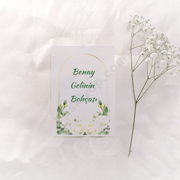 Kişiye Özel Bohça Kartı online tasarla