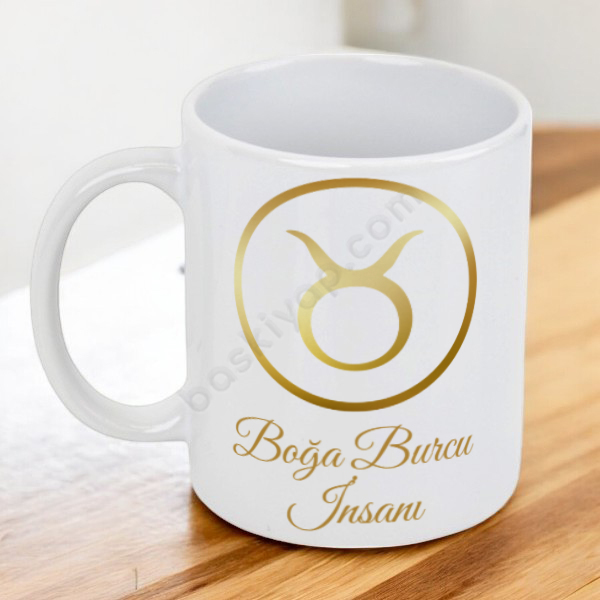 Kişiye Özel Burçlar Temalı Kendin Tasarla Baskılı Kupa-2 online tasarla