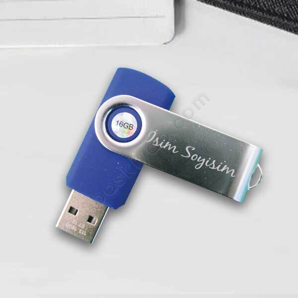 Kişiye Özel Flash Bellek Mavi online tasarla