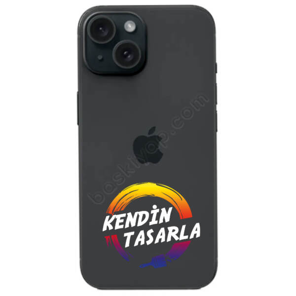 Kişiye Özel Iphone 15 Şeffaf Silikon Telefon Kılıfı online tasarla