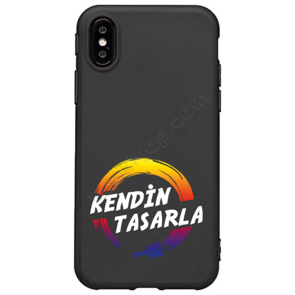 Kişiye Özel İphone X/Xs Siyah Telefon Kılıfı online tasarla