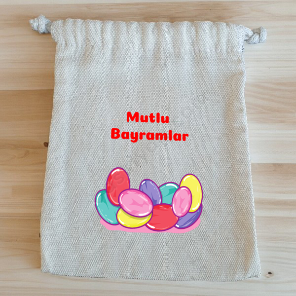 Kişiye Özel İsimli Bayram Harçlık Kesesi online tasarla