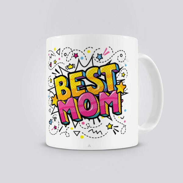 Kişiye Özel Kendin Tasarla Best Mom Tasarımlı Kupa Bardak online tasarla