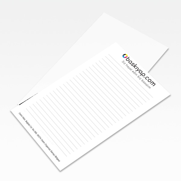 Kişiye Özel Notluk online tasarla