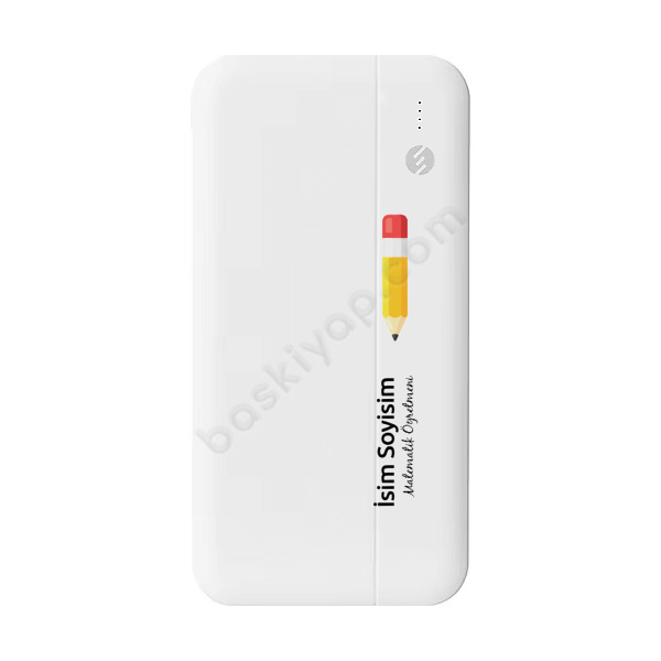 Kişiye Özel Öğretmen Powerbank online tasarla