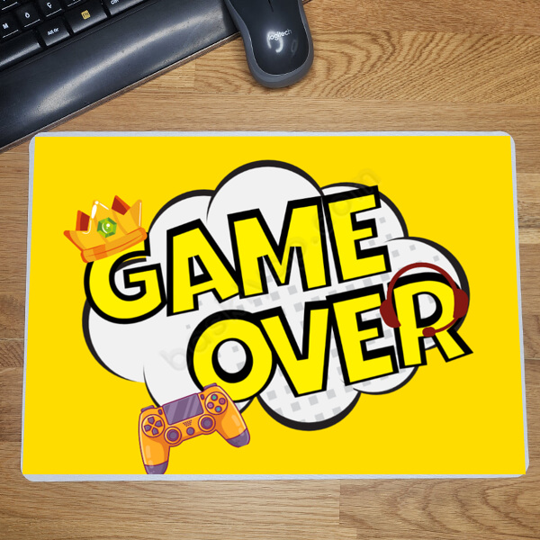 Kişiye Özel Oyuncu Sarı Mouse Pad Tasarımı online tasarla