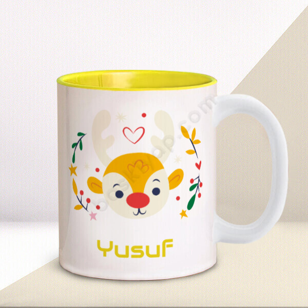 Kişiye Özel Sarı Kupa online tasarla