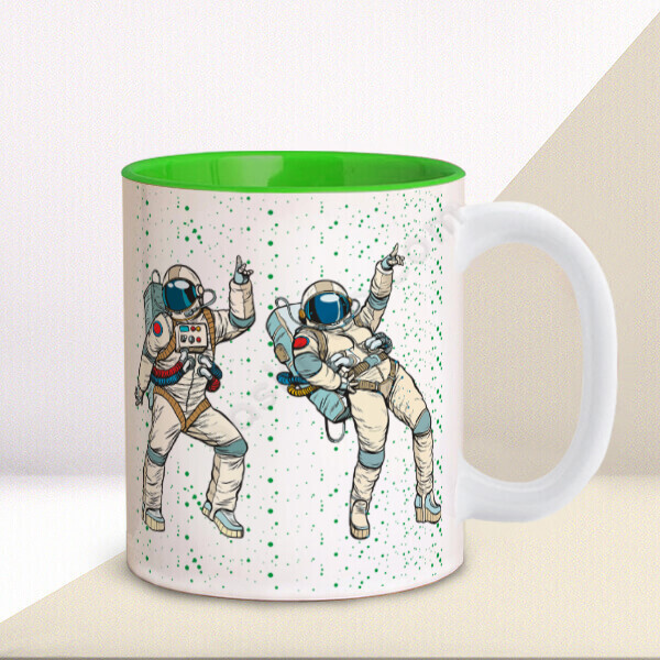 Kişiye Özel Yeşil Kupa Bardak online tasarla