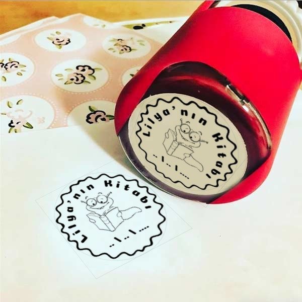 Kitap Kurdu Kaşesi online tasarla