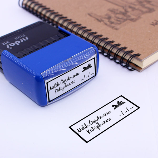 Kitaplık Kaşesi online tasarla