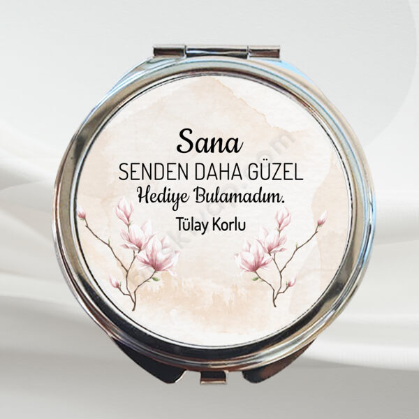Kız Arkadaşa Özel Makyaj Aynası online tasarla