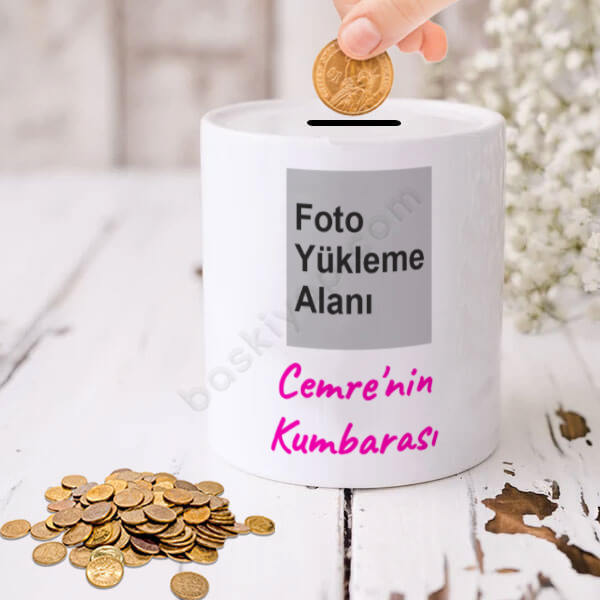 Kız Çocuk Kumbara online tasarla