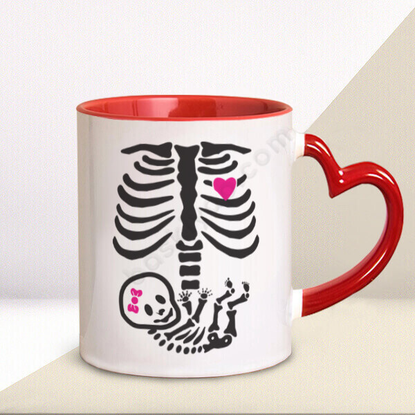 Kızımız Oluyor Tasarım Baskılı Kupa online tasarla