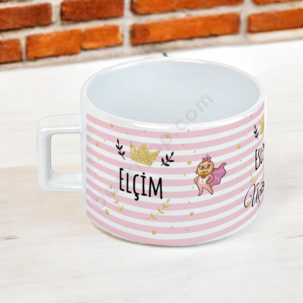Kızlarım Temalı Baskılı Fincan online tasarla