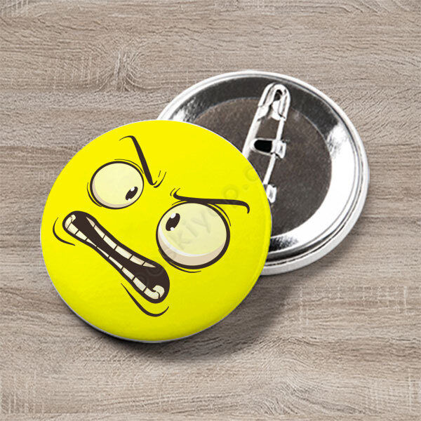 Komik Yüzler - Sinirli online tasarla