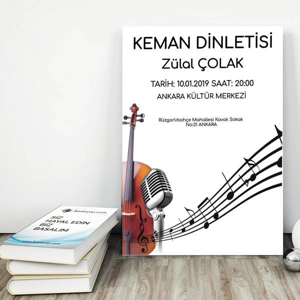 Konser online tasarla