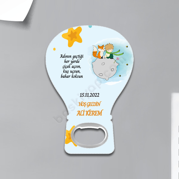 Küçük Prens Temalı Balon Magnet Açacak online tasarla