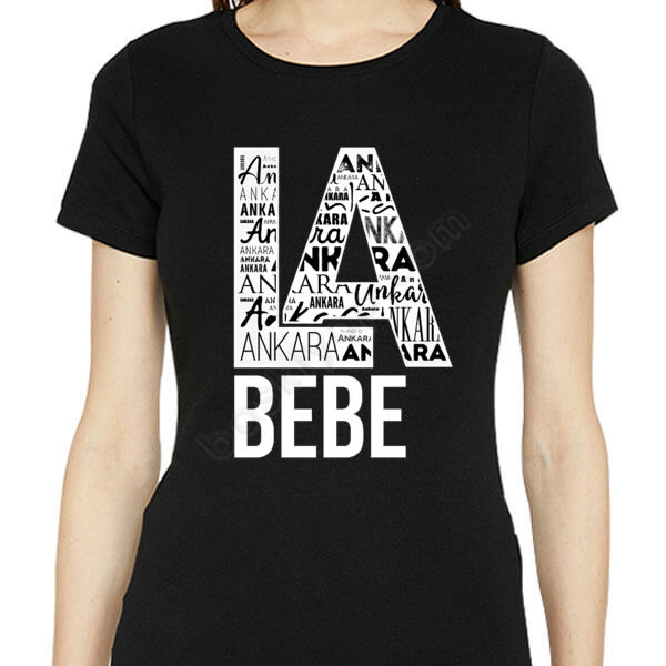 La Bebe Tasarımlı Tişört online tasarla