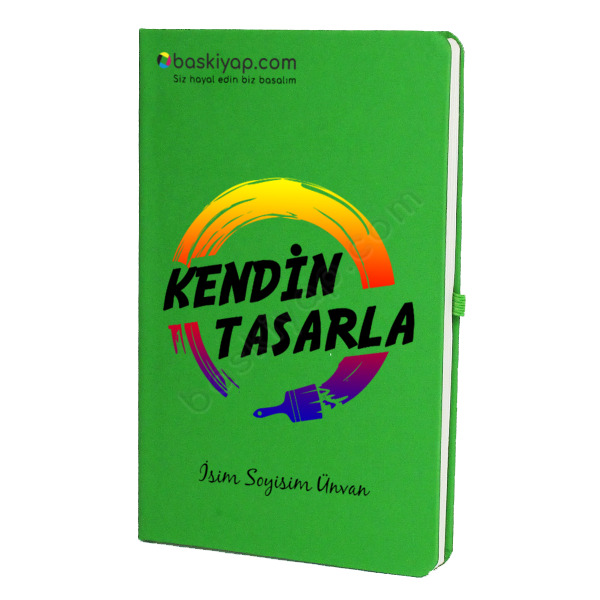 Logo Baskılı Defter Ajanda online tasarla