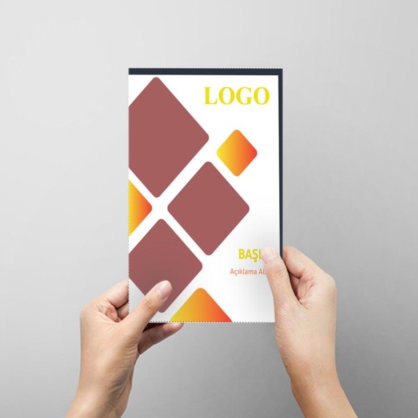 Logolu Kare Eğitim online tasarla