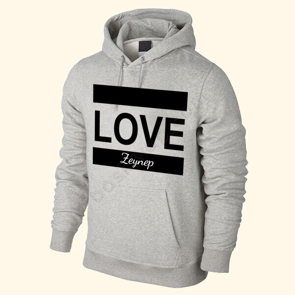 Love One Tasarım Sevgili Sweatshirt online tasarla