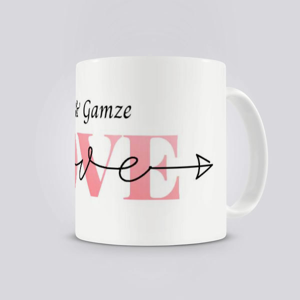 Love Temalı Baskılı Kupa Bardak online tasarla