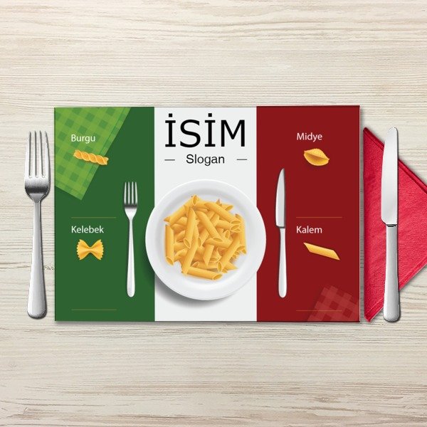 Makarnacı online tasarla