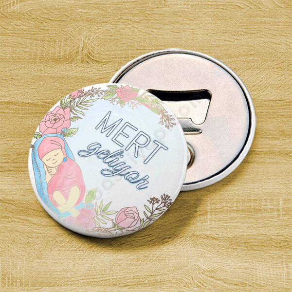 Mavi Konseptli Magnetli Açacak online tasarla