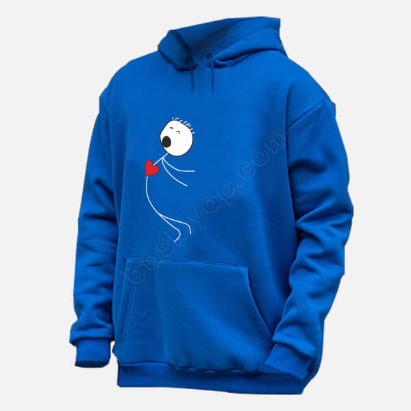 Mıknatıs Temalı Sevgili Kombini Hoodie online tasarla
