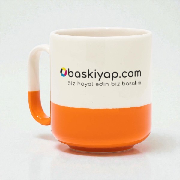 Modern Dip Turuncu Kupa Kendin Tasarla | 16138 online tasarla