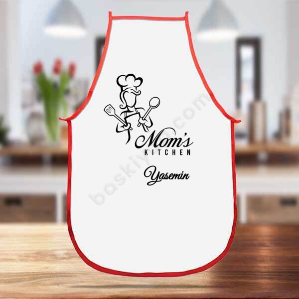Mom's Kıtchen Tasarımlı Mutfak Önlüğü online tasarla