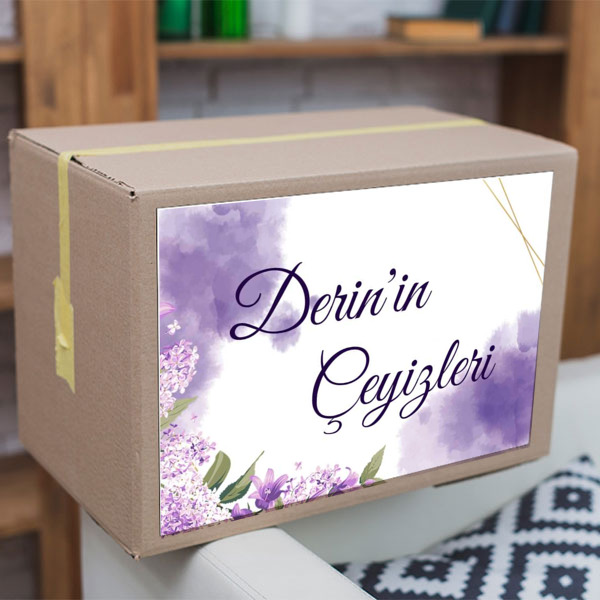 Mor Desenli online tasarla