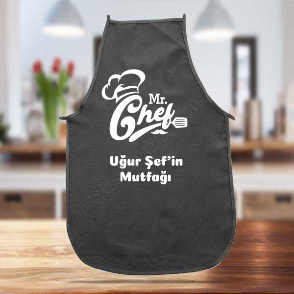 Mr Chef Tasarım Mutfak Önlüğü online tasarla