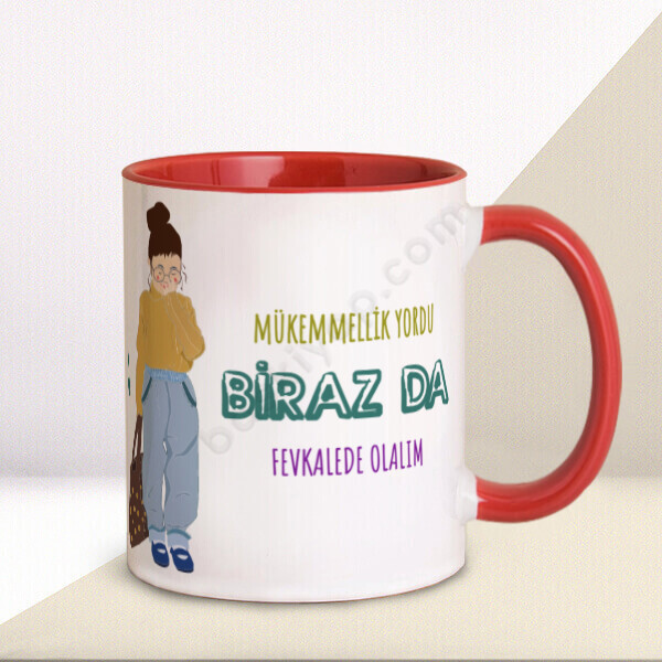 Mükemmellik Yordu Tasarım Kupa online tasarla