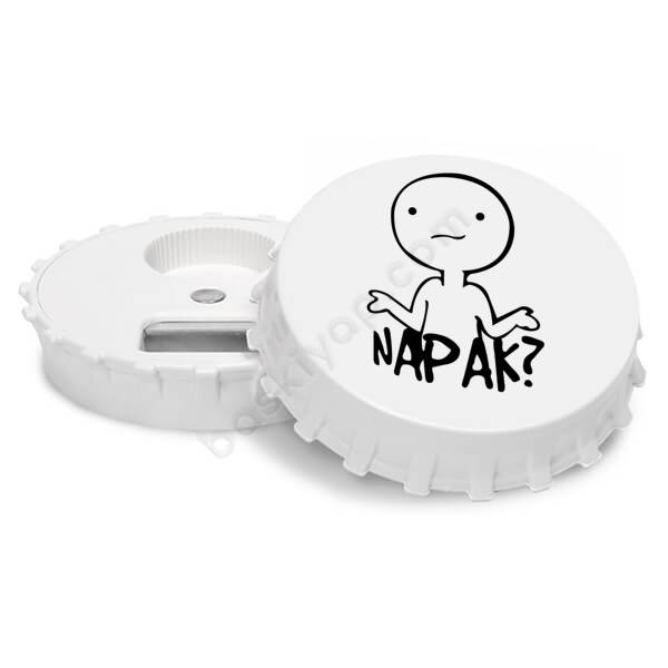 Napak Tasarımlı Magnet Şişe Açacak online tasarla