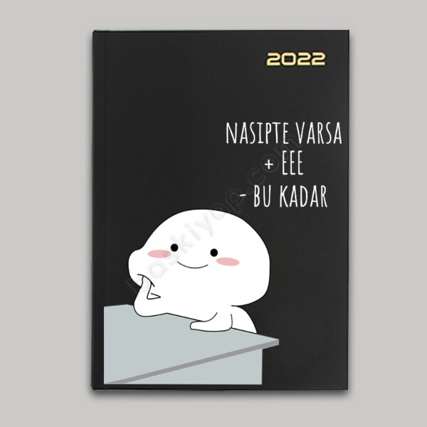 Nasipte Varsa Tasarım Ajanda online tasarla