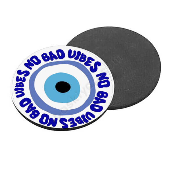 Nazar Boncuklu Bardak Altlığı online tasarla