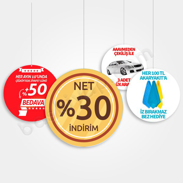 Net İndirim online tasarla