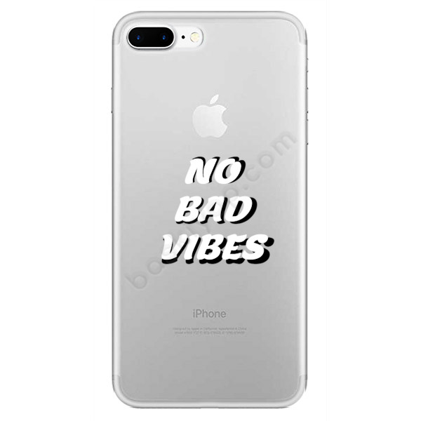 No Bad Vibes Tasarım Iphone 7 Plus Kılıf online tasarla