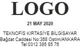 Numaralı Firma Kaşesi online tasarla