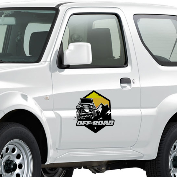 Offroad Sticker online tasarla