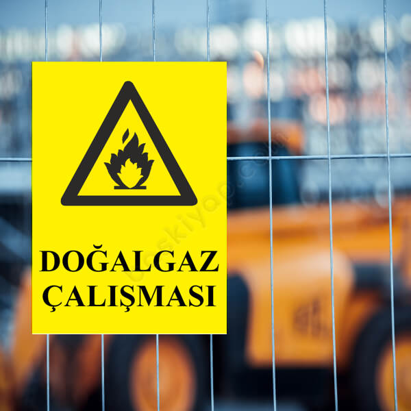 Doğalgaz Çalışma Levhası online tasarla