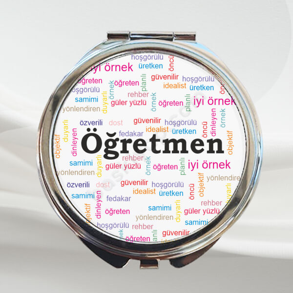 Öğretmen İçin Özel Makyaj Aynası online tasarla