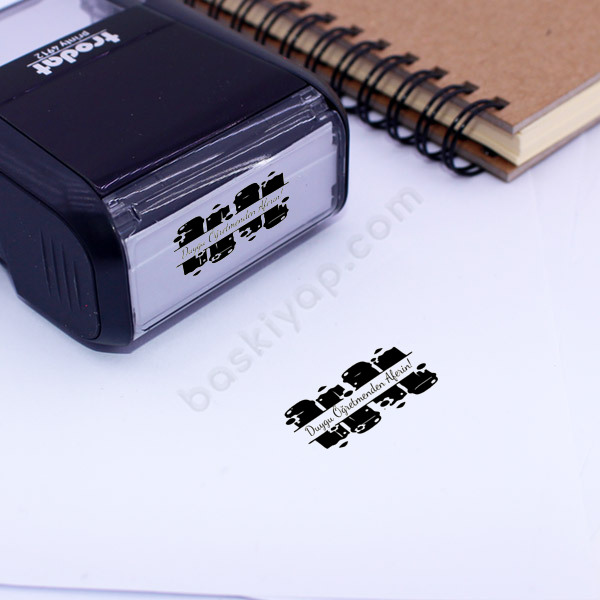 Öğretmen Kaşesi Tasarımı Dikdörtgen-3 online tasarla